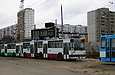 DAC-217E #130 40-го маршрута на конечной станции "Проспект Победы"