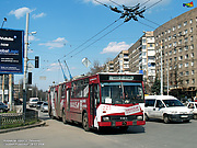 DAC-217E #223 2-го маршрута на проспекте Ленина возле станции метро "23 Августа"
