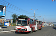 DAC-217E #223 24-го маршрута на проспекте 50-летия ВЛКСМ в районе перекрестка с проспектом 50-летия СССР
