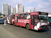 DAC-217E #223 42-го маршрута на улице Блюхера возле станции метро "Студенческая"