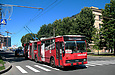 DAC-217E #223 2-го маршрута на проспекте Ленина между улицами 23-го Августа и Тобольской