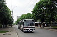 DAC-217E #231 1-го маршрута на проспекте Маршала Жукова в районе остановки "Микрорайон 29"
