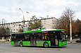 ЛАЗ-Е183А1 #2101 1-го маршрута на проспекте Маршала Жукова возле проспекта Героев Сталинграда
