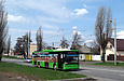 ЛАЗ-Е183А1 #2103 3-го маршрута на проспекте Героев Сталинграда в районе улицы Автодорожной