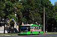 ЛАЗ-Е183А1 #2103 3-го маршрута на проспекте Героев Сталинграда в районе Зернового переулка