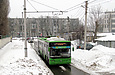 ЛАЗ-Е183А1 #2103 3-го маршрута на улице Троллейбусной в районе проспекта Героев Сталинграда