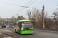 ЛАЗ-Е183А1 #2105 27-го маршрута на Ново-Баварском путепроводе