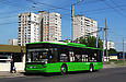 ЛАЗ-Е183А1 #2108 1-го маршрута на проспекте Маршала Жукова