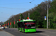 ЛАЗ-Е183А1 #2111 12-го маршрута на Белгородском шоссе возле Мемориала славы
