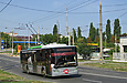 ЛАЗ-Е183А1 #2111 3-го маршрута на проспекте Косиора в районе улицы Высоковольной