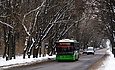 ЛАЗ-Е183А1 #2111 3-го маршрута на проспекте Фрунзе