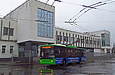 ЛАЗ-Е183А1 #2111 6-го маршрута на РК "Улица Университетская"