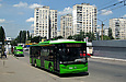 ЛАЗ-Е183А1 #3403 34-го маршрута на улице Блюхера возле станции метро "Студенческая"