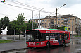 ЛАЗ-Е183А1 #3406 13-го маршрута на Московском проспекте возле улицы Харьковских дивизий