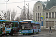 ЛАЗ-Е183А1 #3406 2-го маршрута в Спартаковском переулке возле улицы Университетской