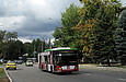 ЛАЗ-Е183А1 #3408 2-го маршрута на улице Чкалова в районе улицы Проскуры