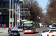 ЛАЗ-Е183А1 #3408 2-го маршрута на улице Тринклера возле станции метро "Госпром"