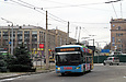 ЛАЗ-Е183А1 #3408 40-го маршрута прибыл на конечную "Станция метро "Научная"