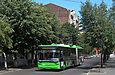 ЛАЗ-Е301D1 #2201 главного маршрута Евро-2012 на площади Руднева возле переулка Карбышева