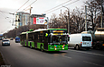ЛАЗ-Е301D1 #2202 1-го маршрута на проспекте Героев Сталинграда в районе проспекта Маршала Жукова
