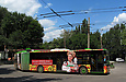 ЛАЗ-Е301D1 #2204 на конечной станции "Проспект Дзюбы"