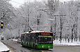 ЛАЗ-Е301D1 #2204 27-го маршрута на проспекте Ильича возле перекрестком с проспектом Дзюбы
