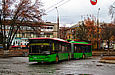 ЛАЗ-Е301D1 #2204 27- го маршрута на конечной станции "Проспект Дзюбы"