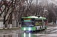 ЛАЗ-Е301D1 #2204 27-го маршрута на Ново-Баварском проспекте возле РК "Проспект Дзюбы"