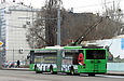 ЛАЗ-Е301D1 #2204 6-го маршрута на проспекте Гагарина между перекрестками с улицами Молочной и Николая Михновского