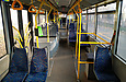 Салон троллейбуса ЛАЗ-Е301D1 #2204, вид назад