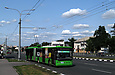ЛАЗ-Е301D1 #2205 3-го маршрута на проспекте Гагарина отправился от остановки "Улица Каштановая"