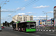 ЛАЗ-Е301D1 #2206 3-го маршрута на проспекте Гагарина в районе улицы Зерновой
