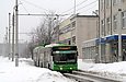 ЛАЗ-Е301D1 #2207 6-го маршрута на улице Троллейбусной в районе Забайкальского переулка