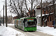 ЛАЗ-Е301D1 #2212 6-го маршрута в Лопатинском переулке возле улицы Кузнечной