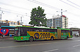 ЛАЗ-Е301D1 #2212 1-го маршрута на проспекте Петра Григоренко возле станции метро "Дворец Спорта"