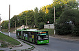 ЛАЗ-Е301D1 #2213 27-го маршрута на Карповском спуске возле улицы Семинарской