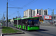 ЛАЗ-Е301D1 #2221 3-го маршрута на проспекте Гагарина отправился от остановки "Улица Зерновая"