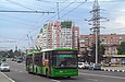 ЛАЗ-Е301D1 #2221 5-го маршрута на улице Вернадского