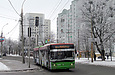 ЛАЗ-Е301D1 #2223 1-го маршрута на проспекте Маршала Жукова возле улицы Слинько