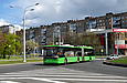 ЛАЗ-Е301D1 #2224 3-го маршрута на перекрестке Гимназической набережной и Подольского переулка