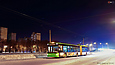 ЛАЗ-Е301D1 #3203 24-го маршрута на улице Лосевской около станции метро "имени А. Масельского"