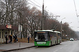 ЛАЗ-Е301D1 #3203 34-го маршрута на улице Валентиновской в районе улицы Гарибальди