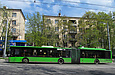 ЛАЗ-Е301D1 #3204 2-го маршрута на проспекте Науки возле станции метро "Ботанический Сад"