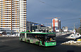ЛАЗ-Е301D1 #3204 2-го маршрута поворачивает с проспекта Победы на проспект Людвига Свободы