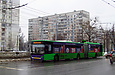 ЛАЗ-Е301D1 #3204 34-го маршрута на улице Валентиновской возле перекрестка с улицей Гвардейцев-Широнинцев