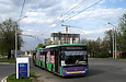ЛАЗ-Е301D1 #3204 24-го маршрута на проспекте Льва Ландау возле улицы Автострадной