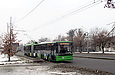 ЛАЗ-Е301D1 #3206 24-го маршрута на проспекте 50-летия СССР возле Истоминского переулка