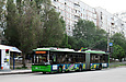 ЛАЗ-Е301D1 #3208 2-го маршрута на улице Ахсарова перед отправлением от остановки "Улица Белогорская"