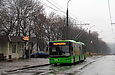 ЛАЗ-Е301D1 #3208 34-го маршрута на улице Валентиновской в районе улицы Гарибальди