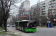 ЛАЗ-Е301D1 #3210 34-го маршрута на улице Блюхера напротив остановки "Микрорайон 521"